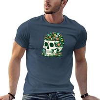 Skull Garden Tshirt Unisex T Shirt Luxury Cotton T Shirts High Quality Tshirt S