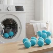 12 Pieces Pet Hair Remover Laundry Sphere on Fabrics Washing Machine Gatherer Nylon