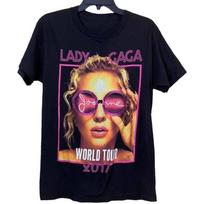 Rare Lady Gaga 2017 World Tour Graphic T-Shirt Unisex NI326 FREE SHIPPING L