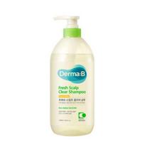 Derma:B Fresh Scalp Clear Shampoo Bergamot Green 1L – Deep Cleansing Shampoo for Fresh, Healthy Scalp & Hair