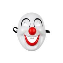 Red Nose for Costume Party - Hard Plastic Face for Adults and Kids One Size balta