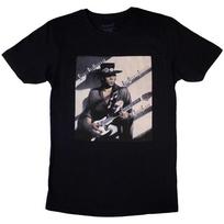 Stevie Ray Vaughan Texas Flood Album Cover T- Black New Unisex T-Shirt M
