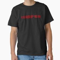 Terrifier Logo Classic TShirt Made In UsaAus TShirt S2xl S
