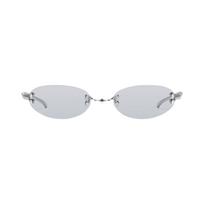 Gentle Monster Furi 02(G) Silver Gray Unisex Eyewear ONE SIZE sidabras