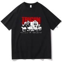 Trigun Vash the Stampede Anime Manga T-shirt S