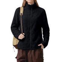 Women's Color Quilted Long Sleeve Stand Collar Zip-Up Jacket for Cold L juoda