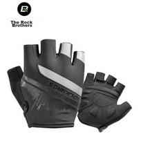 Cycling Gloves, Full Finger And Half Finger, Long Fingers, Spring Summer Autumn Seasons, Touchscreen Compatible (Half Finger Gloves, Size L)