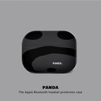 Sihuan Ke Protective Case for Apple AirPods Pro 3 - Shockproof Panda Design Black
