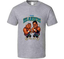 The Islanders Tag Team Retro Wrestling Legend Caricature Unisex T-Shirt S