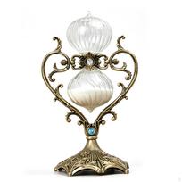 Hourglass with Heart Frame Tabletop Desktop Sand Timer Decorative Hour Glass for Decorators,
