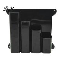 Wall Mounted Storage Rack Cable Tie Organizer Rack, with Four Compartments, Home DIY Solution System, Management in Garages And Workshops Commercial juoda