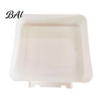 Heavy Duty Plastic Spill Tray Washing Machine Drain Pan, Leak Proof Drainage Water Damage Prevention Tray, Floor Protection for Front Load Washer