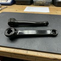 Square Taper Crank Arm Construction 140 Mm Glossy Finish Bike Component
