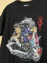 Vintage Rare Berserk Guts Kentaro Miura Anime Manga Black Unisex Shirt WA1740 M