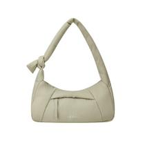 EMIS Padded Zip Pocket Shoulder Bag Beige ONE SIZE smėlis