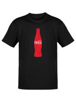 Officially Licensed Coca-Cola Classic Red Bottle Graphic Logo Mens T-shirt XXL