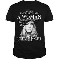 I Love Stevie Nicks Music Star Cotton Black Men Women Shirt PK418 L