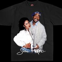 2PAC X SELENA GRAPHIC TEE S-5XL S