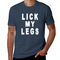 Lick My Legs Tshirt Simple Line Art Print Tee S