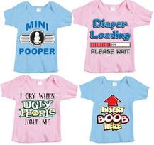 Cute funny infant baby shower gift funniest saying baby t-shirt tee shirt XXXXL