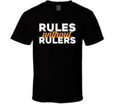 Rules Without Rulers Bitcoin T Shirt L