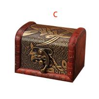 Jewelry Box Vintage Wood Box With Lock For Storing Jewelry One Size ruda