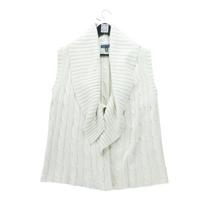 Women’s 100% silk vest White L