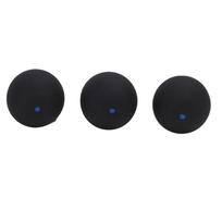 3PCS Low Bounce Single Dot Squash Ball Slow Speed Squash Ball Combo Set  Club Training