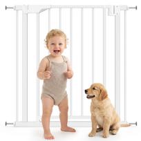 Baby Gate, Pet Safety Gate Pressure Fit, 76-81cm Wide with Two-Way Open, One-Hand Opening 81 x 3 x 76 cm balta
