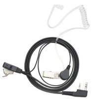 Walkie Talkie Accessories Radio Earphone Air Duct Headset PTT MIC Headset In-ear Earpiece