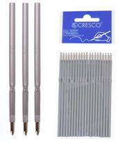 Šerdelė tušinukams X20, Cresco, 1.0 mm, mėlynos sp.