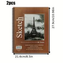 2 Pcs Sketchbook Thickened Drawing Paper for Art Students Sketchbook Sketchbook Super Thick Smooth Surface 2pcs