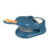 Dumpling Maker 2 in 1 Practical Dumpling Skin Maker Machine Household Easy to Use Dumpling Press gray