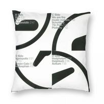 Aphex Twin Logo Selected Ambient Pillowcase Fabric Cushion Cover Decoration Throw Pillow Case Cover Living Room Zipper 30x30cm smėlis