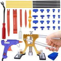 Car Dent Puller Tools Paintless Suction Cup Lifter Body Ding Dent Removal Kit for Car Dent Remover and Motorcycle Surface Repair 41Pcs