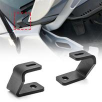 Bracket for mounting the LED pod module on the hood of ford f1502017-2021 in stainless steel