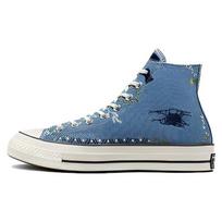Converse Chuck 70 Aukšti Batai Su Kaubojaus Siuvinėjimu Unisex Sportbačiai Mėlyni Šviesiai Mėlyni Daugiaspalviai A03664C 46.5