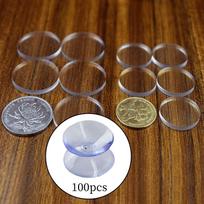 100 siurbimo puodelių padėkliukų stalui – Saugokite paviršius 20mm