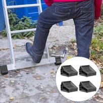 Ladder Foot Cover 4x Non-slip Ladder Stabilizer Shoes Stair Accessories Replacement Parts For Electrical Work Window Cleaning CHINA