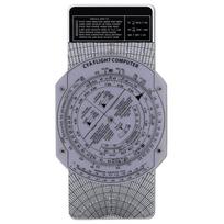 Trendy! E6B Flight Computer Aviation Plotter Circular Slide Rule Used in Aviation Flight Training Pilot Training, Internships