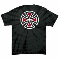 Independent Trucks BAR AND CROSS Skateboard T Shirt SPIDER BLACK M
