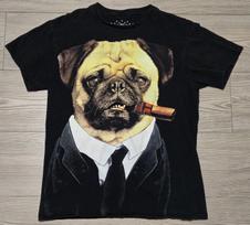 Universal Studios Men In Black Alien Attack Frank The Pug AOP Adult M Unisex T-Shirt XXXXL
