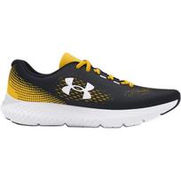 Under Armour Rogue 4 Comfortable And Trendy Low top Kids' Running Shoes Black Yellow Kids' 3027106-003 36.5