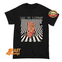 Cage The Elephant Band Short Sleeve Black Men Women T Shirt S