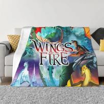 Ugnies sparnas visi drakonai Mesti pledai Dizainerio pledai Vasariniai patalynės pledai Prikraustymo pledas Šildantys pledai kelionėms 75cmx90cm