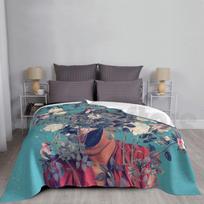 The First Noon I Dreamt Of You Blanket Fashion Custom Frank Moth Vintage Retro Floral Collage Digital Collage Size: 75*100cm, Weight: 230 GSM