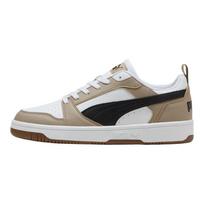 PUMA Rebound v6 Unisex Trendy Classic Versatile Low Skate Shoes Brown 392328-52 35.5