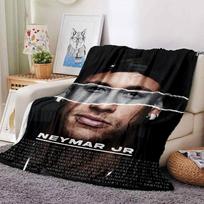 Neymar Jr Legacy Poster printed flannel breathable and warm blanket, a stylish home gift, suitable for home, office and bedspread use. 15a110 75cmx90cm