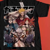 Dark Manga Aesthetic T-Shirt, Grunge Anime Graphic Tee, Streetwear Trash Punk Style Shirt, Japanese Urban Fashion, Otaku Unisex Gift 3XL