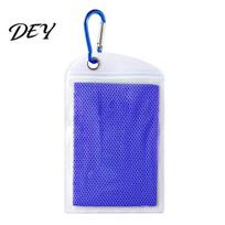 Quick Dry Towel for Gym Workout 100x30cm Unisex Cooling Towel, Portable Wrap with Carabiner, Travel Hiking Instant Chill Sports Recovery Yoga 100cm